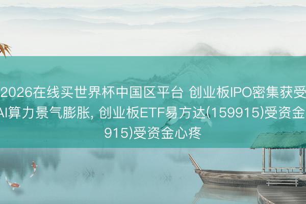 2026在线买世界杯中国区平台 创业板IPO密集获受理， AI算力景气膨胀， 创业板ETF易方达(159915)受资金心疼